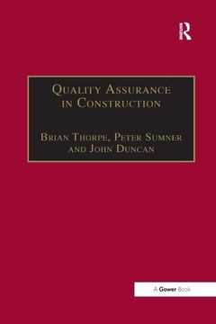 portada Quality Assurance in Construction (en Inglés)