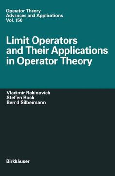 portada Limit Operators and Their Applications in Operator Theory (Operator Theory: Advances and Applications)