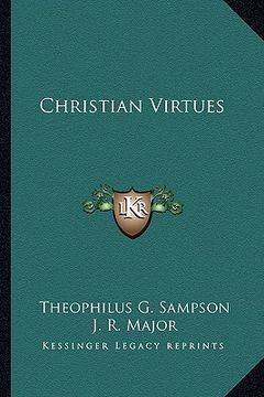 portada christian virtues (in English)