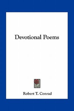 portada devotional poems (en Inglés)