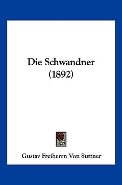 portada Die Schwandner (1892) (in German)