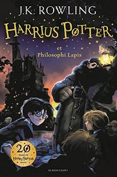 portada Harry Potter and the Philosopher's Stone (en Latin)