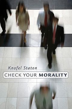 portada check your morality (en Inglés)