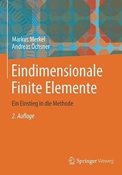 portada Eindimensionale Finite Elemente: Ein Einstieg in die Methode (in German)
