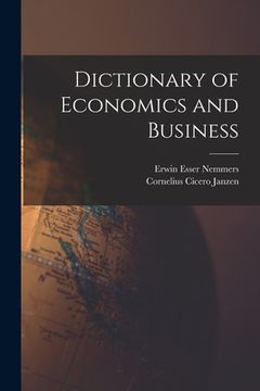 portada Dictionary of Economics and Business