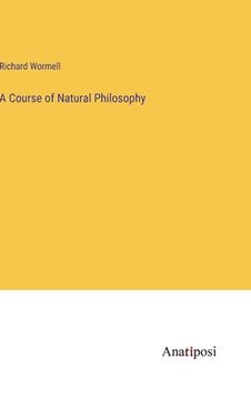 portada A Course of Natural Philosophy
