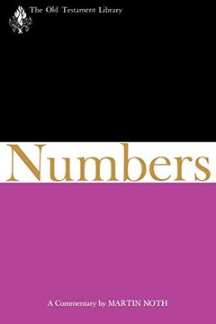portada Numbers: A Commentary (The old Testament Library) (en Inglés)