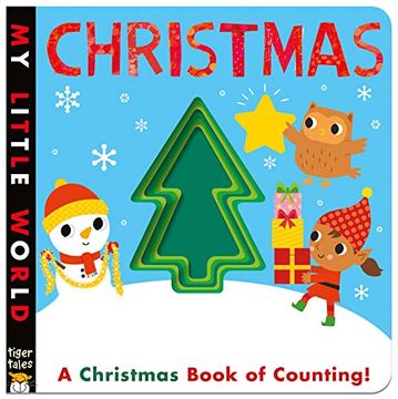 portada Christmas: A Peek-Through Christmas Book of Counting (my Little World) (en Inglés)