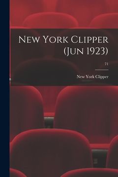 portada New York Clipper (Jun 1923); 71 (in English)