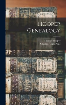 portada Hooper Genealogy (en Inglés)