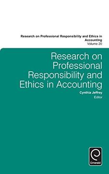 portada Research on Professional Responsibility and Ethics in Accounting