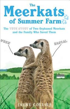 portada the meerkats of summer farm: the true story of two orphaned meerkats and the family who saved them (in English)