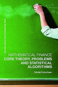 portada mathematical finance: core theory, problems and statistical algorithms (en Inglés)