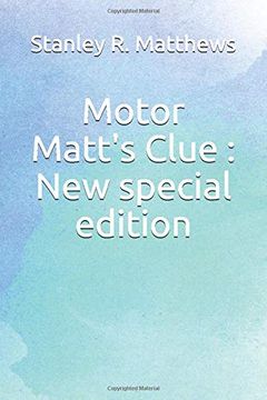 portada Motor Matt's Clue: New Special Edition (en Inglés)
