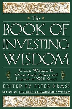 portada the book of investing wisdom: classic writings by great stock-pickers and legends of wall street (en Inglés)