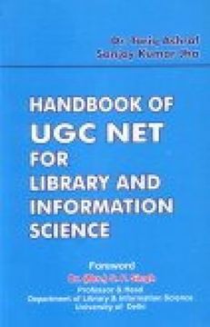 portada Handbook of ugc net for Library and Information Science