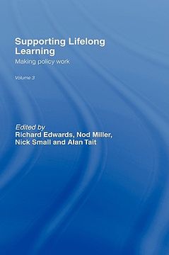 portada supporting lifelong learning: volume iii: making policy work (en Inglés)