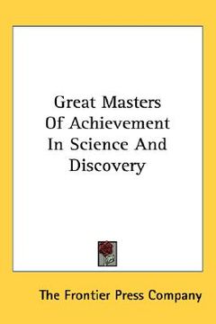 portada great masters of achievement in science and discovery