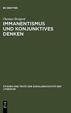 portada Immanentismus und Konjunktives Denken (en Alemán)