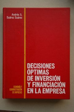 portada Decisiones Optimas de Inversion y Financiacion en la Empresa