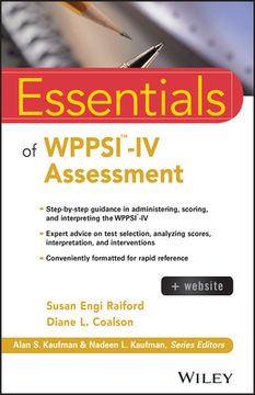 portada Essentials Of Wppsi™ - Iv Assessment