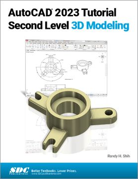 portada Autocad 2023 Tutorial Second Level 3d Modeling (en Inglés)