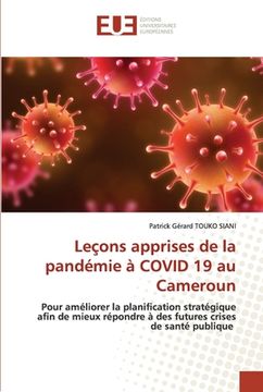 portada Leçons apprises de la pandémie à COVID 19 au Cameroun (en Francés)
