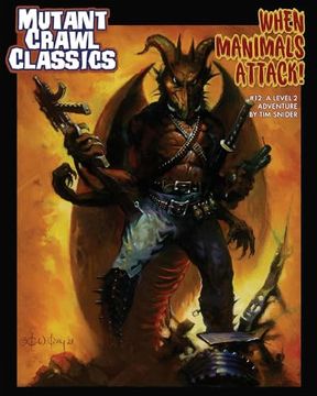 portada Mutant Crawl Classics #12 - When Manimals Attack (en Inglés)