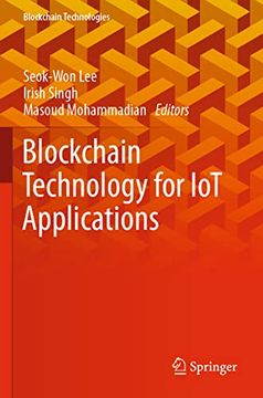 portada Blockchain Technology for iot Applications (en Inglés)