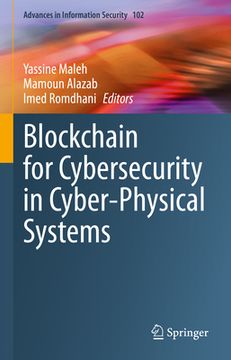 portada Blockchain for Cybersecurity in Cyber-Physical Systems (in English)
