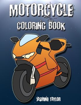 portada Motorcycle Coloriong Book (in English)