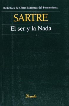 portada El ser y la Nada (in Spanish)