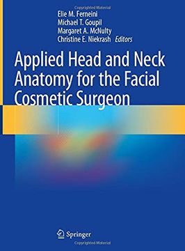 portada Applied Head and Neck Anatomy for the Facial Cosmetic Surgeon (en Inglés)