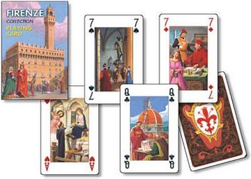 portada firenze playing cards (en Inglés)