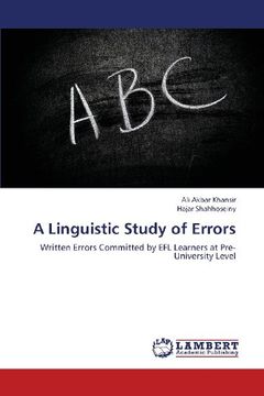 portada A Linguistic Study of Errors