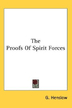 portada the proofs of spirit forces