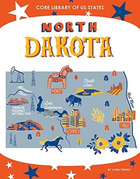 portada North Dakota (Core Library of us States) (en Inglés)