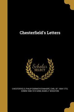 portada Chesterfield's Letters (en Inglés)