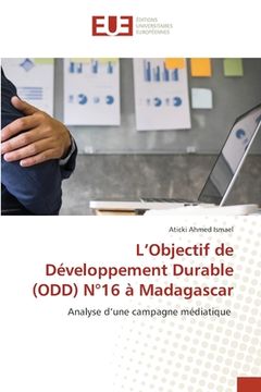 portada L'Objectif de Développement Durable (ODD) N°16 à Madagascar (en Francés)