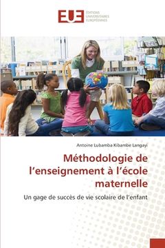 portada Méthodologie de l'enseignement à l'école maternelle (en Francés)