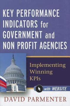 portada key performance indicators for government and non profit agencies (en Inglés)