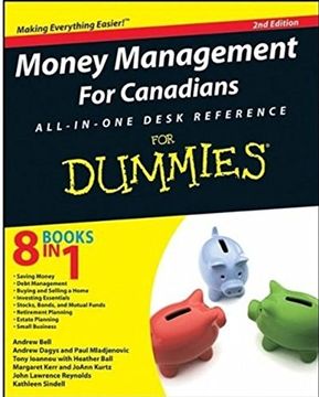 portada Money Management for Canadians All-In-One Desk Reference for Dummies (en Inglés)