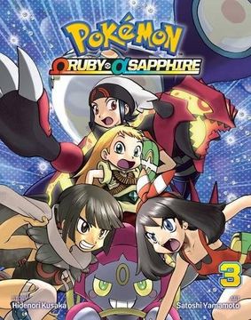 portada Pokémon Omega Ruby & Alpha Sapphire, Vol. 3 (3) (en Inglés)