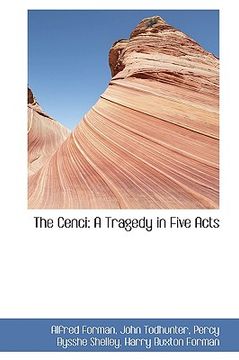 portada the cenci: a tragedy in five acts (in English)