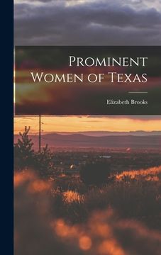 portada Prominent Women of Texas (en Inglés)