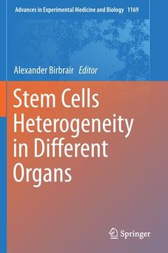 portada Stem Cells Heterogeneity in Different Organs (in English)