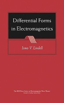 portada differential forms in electromagnetics (en Inglés)