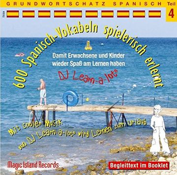portada 600 Spanisch-Vokabeln Spielerisch Erlernt. Grundwortschatz 4. Cd