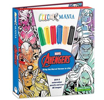 portada Avengers: Colour Mania (Marvel) (Marvel Avengers) (in English)