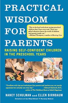 portada Practical Wisdom for Parents: Raising Self-Confident Children in the Preschool Years (Vintage) (in English)